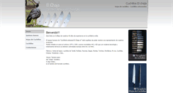 Desktop Screenshot of cuchilloselchaja.com.ar